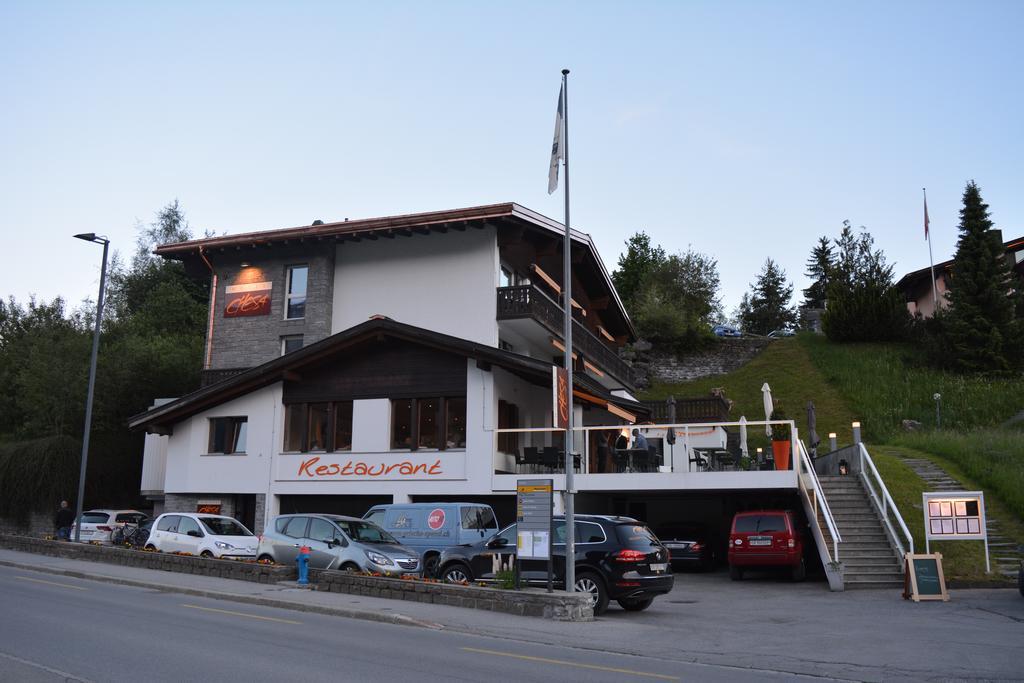 Hotel Restaurant Chesa Флимс Экстерьер фото