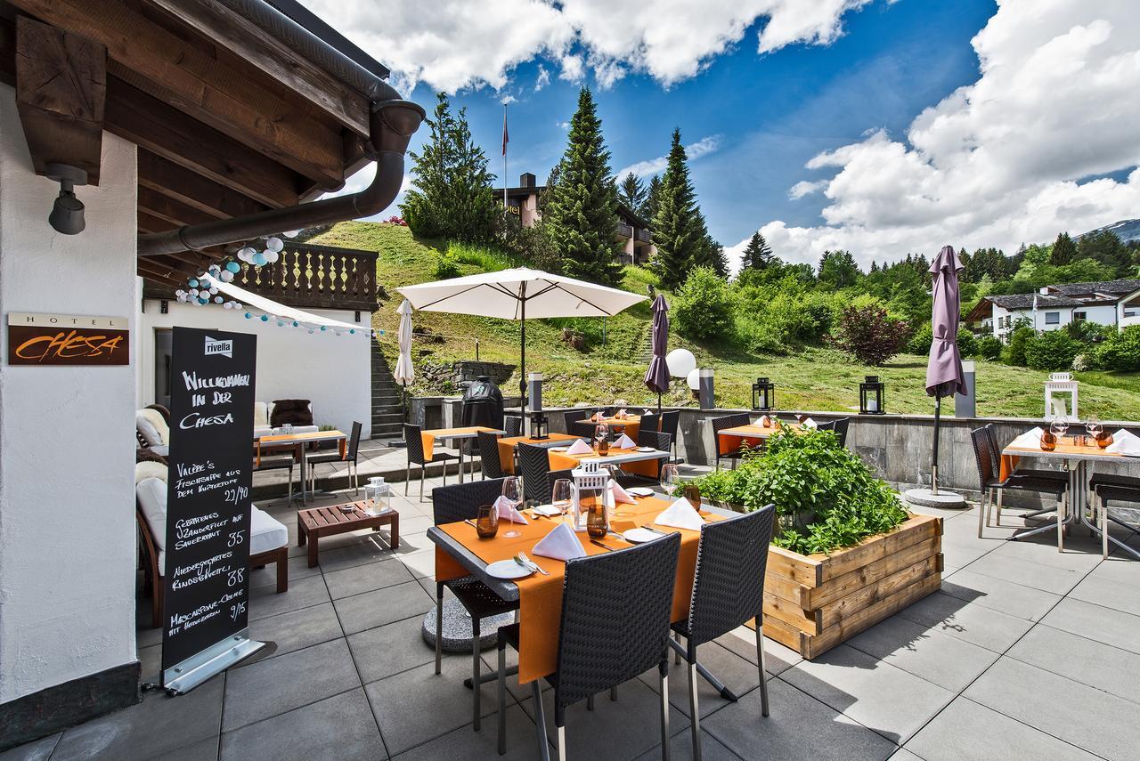 Hotel Restaurant Chesa Флимс Экстерьер фото