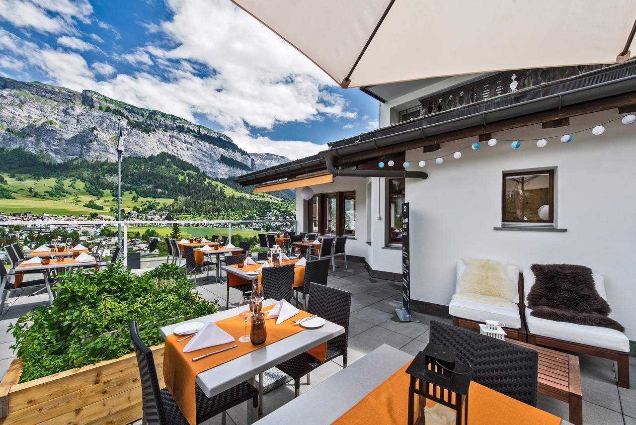 Hotel Restaurant Chesa Флимс Экстерьер фото
