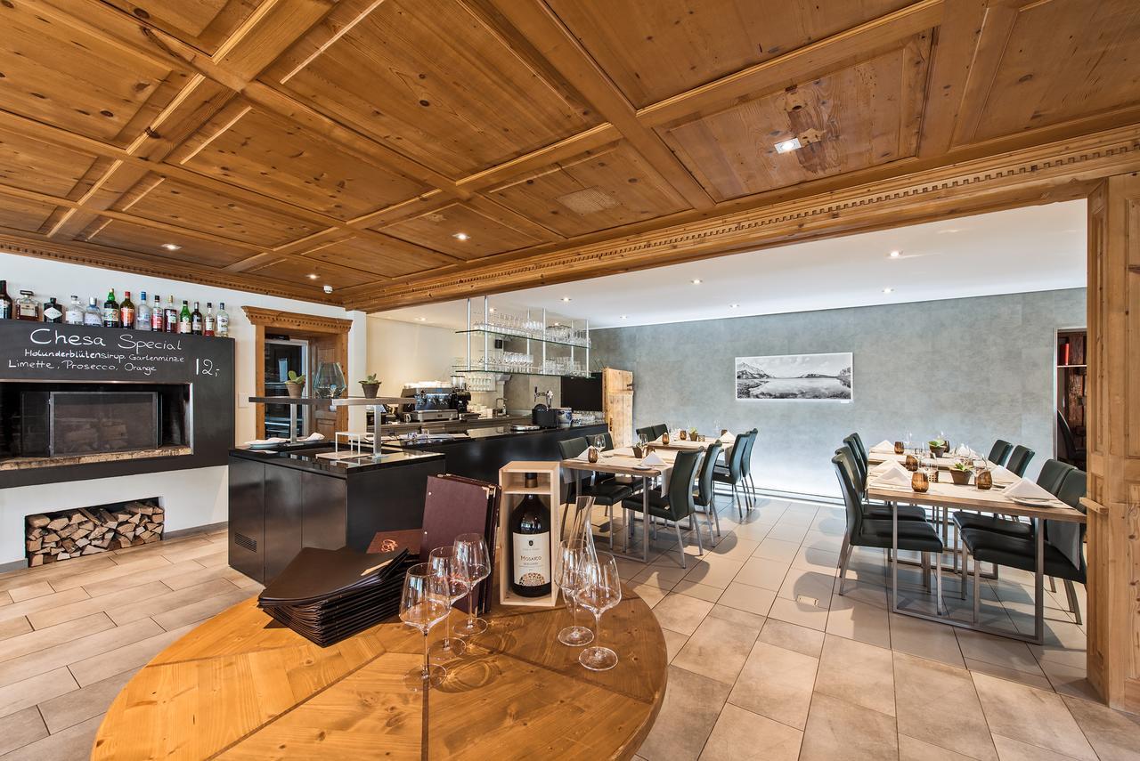 Hotel Restaurant Chesa Флимс Экстерьер фото