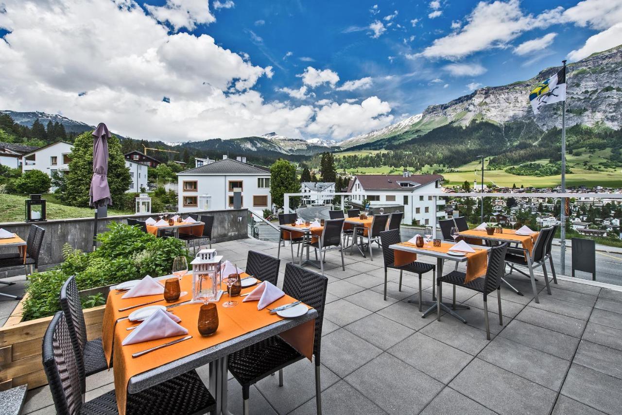 Hotel Restaurant Chesa Флимс Экстерьер фото
